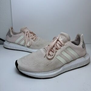 Adidas Shoes Women's 10 Swift Run Pink Running Sneakers FLAWS